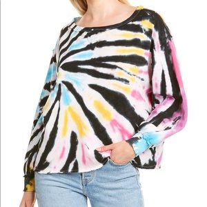 💕HP💕Vintage Havana tie dye boxy long sweatshirt